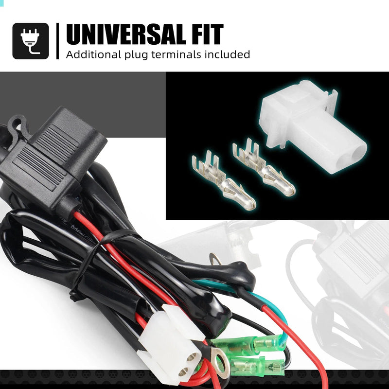 KTM 125-500 XC / XCF / XCW / SX / SXF / EXC / EXCF Fan Cable ON/OFF Switch Kit (2017-2022)