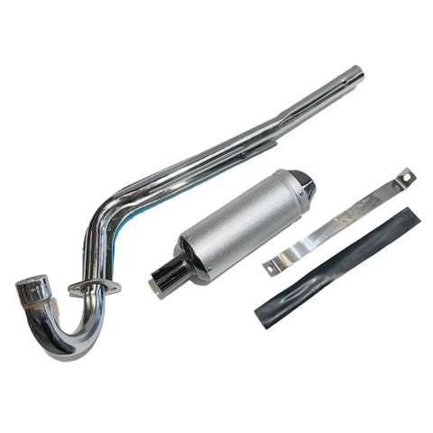 70cc 90cc 110cc PIT PRO Trail Quad Dirt Bikes ATV Exhaust Pipe & Muffler