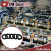 Rotary Shaft Seal 32x52x10mm Oil Seal Nitrile 70 Durometer Rubber 5 Pcs
