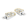 Harley Dyna Sportster CNC Wide Fat Foot Pegs (2004-2023)