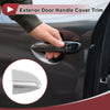 Toyota Corolla Silver Exterior Door Handle Cover Trim (2014-2018)