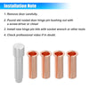 Jeep Wrangler JKU Door Hinge Pin & Bushing Repair Kit (2007-2019)