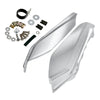Harley Road Glide Mid-Frame Chrome Air Deflectors (2017 - 2023)