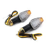Universal 12V Motorcycle Amber Turn Signal Indicator Blinker Lamp
