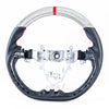 Suzuki Swift 3rd Gen (2018-2021) - Custom Silver Carbon Fiber Steering Wheel