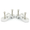 BMW R1300GS 15mm Silver Aluminum Handlebar Risers (2023-2024)