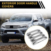 Dodge Ram 1500 (2009-2018) Silver Tone Car Door Handle Protector Set