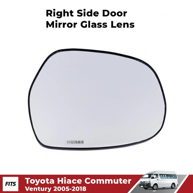 Side Mirror Glass Lens RH Door Fender Fits Toyota Ventury Commuter 2005-18 D06
