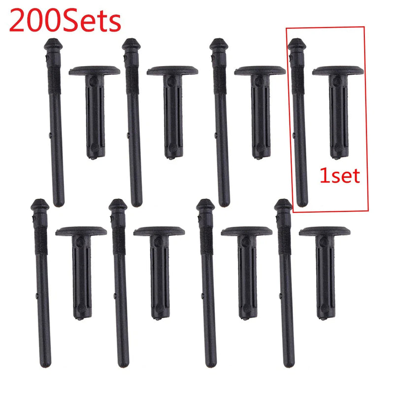 Jeep Ford Chrysler 200 Pcs Car Blind Rivet Clips (2011-2023)