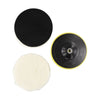 Car 5 x Car Polishing Pads Waxing Cleaning Detailing Wool Bonnets Buffer Tool