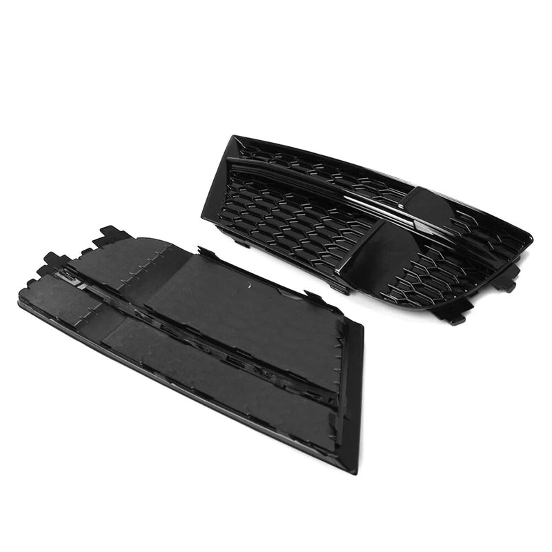 Audi A3 S3 Honeycomb Front Bumper Fog Light Grille (2006-2013)