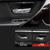 BMW F30 F31 F34 Carbon Fiber Interior Door Handle Lock Frame (2012-2019)