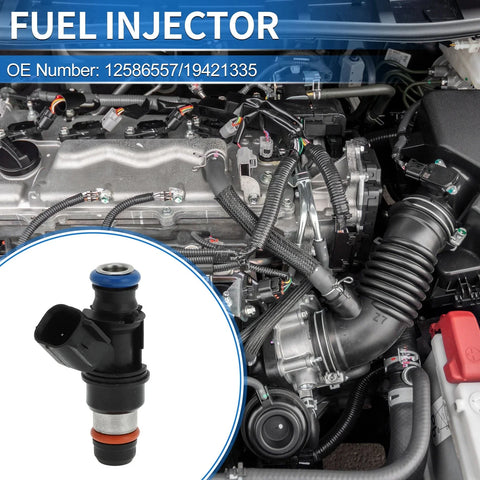 Chevrolet Malibu Black Fuel Injector 3.5L (2004-2006)