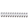 12 x 31mm Festoon 4 SMD 5050 LED Dome Map License Plate Bulbs