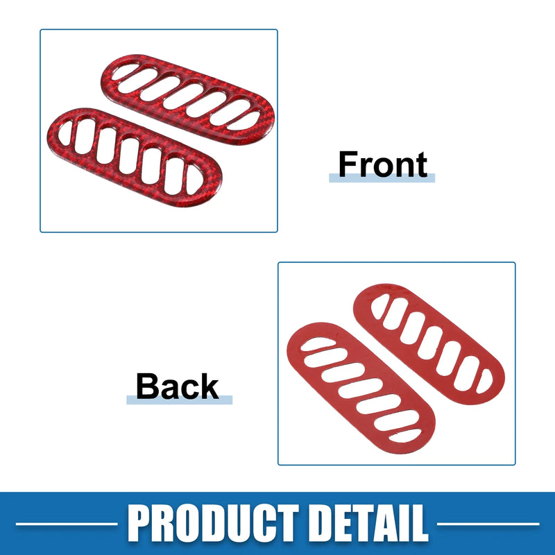 Chevy Corvette C5 A-Pillar Air Outlet Vent Covers (1997 - 2004)