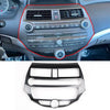 Honda Accord Carbon Fiber Center Console CD Panel Cover Trim (2008–2012)