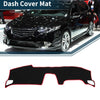 Honda Accord CY2 Sun Protector Pad Black Red Dashboard Cover Mat