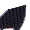 BMW 5 E60 E61 Carbon Fiber Steering Wheel Button Trim Cover (2005-2010)