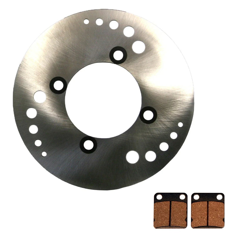 Kawasaki Prairie 360 2x Front Disc Rotor & Semi-Metallic Pads