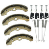 Yamaha Kodiak 400 2 x Front Brake Shoes & Pins (1993–1998)