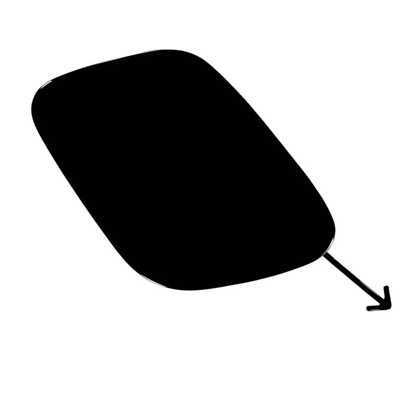 Toyota Prius Black Front Right Bumper Tow Hook Eye Cover (2019-2021)