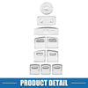 Honda Accord (2018-Present) Silver Tone 10 x Car Window Switch Button Covers
