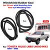 Windshield Rubber Seal Front Rear Fits Toyota Hilux LN85 LN90 Pickup 1989-95