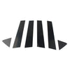 Dodge Charger 6 x Car Window Pillar Posts Trim Bright Black (2006-2010)