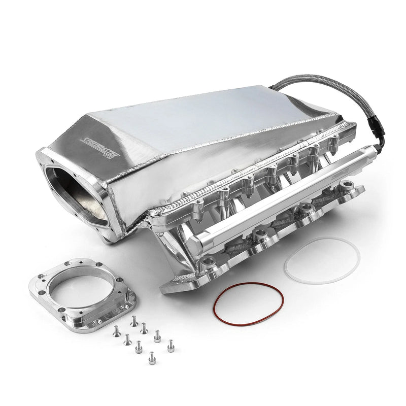 Chevy GM LS3 Polished 98mm 4 Bolt EFI Intake Manifold (2008-2015)