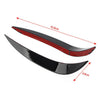 VW Golf 6 MK6 GTD Glossy Black Front Bumper Side Air Vent Trim (2008-2013)