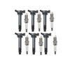 Toyota Kluger, Lexus RX330, RX400H 6X Ignition Coil & Spark Plugs (2001-2007)