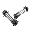 Harley Touring Dyna Softail 1'' Spikes Motorcycle Front Hand Grips