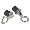 Boats and Livewells Drain / 1 Inch / Stainless Steel and Rubber