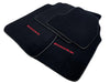 Nissan 200 SX (1995-2000) with Red Logo Tailored Black Floor Mats Set