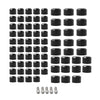 Harley Touring Road King Street Glide 75X Black Engine Bolt Caps (2007-2016)