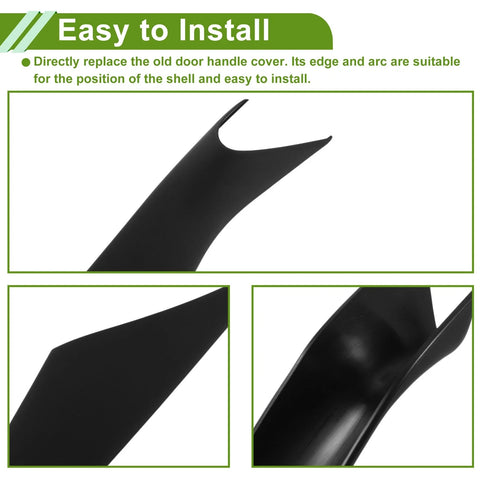 BMW 5 Series (2017-2022) Black Door Handle Pull Trim Cover