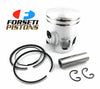 YAMAHA GT80 0.50mm O/S Top End Kit with 47.5mm Piston Rings & Gasket (74-80)
