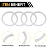 Toyota Tacoma AC Vent Dashboard Decoration Rings 1 x Set (2016-2023)