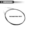 Toyota Yaris Sedan Rear Trunk Release Cable (2007-2014)