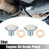 Ford M10x1.25 Engine Oil Drain Plug with Washer (No Year Specified)