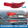 Ford Fiesta Left Rear Bumper Tail Light Shell (2009-2015)