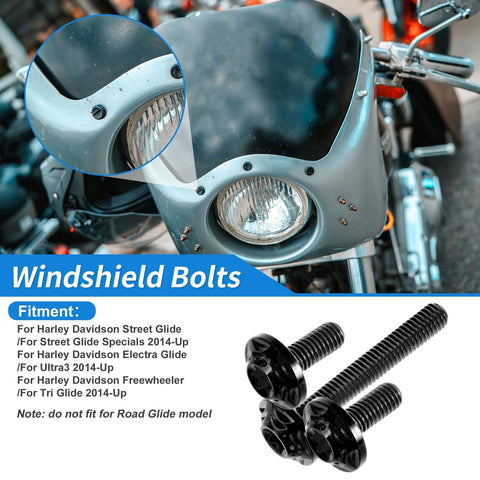 Harley-Davidson Street Glide / Street Glide Special Windshield Bolts
