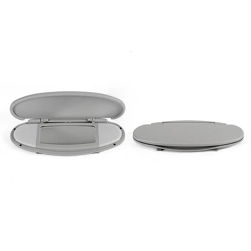BMW MINI Cooper R55 R56 R58 R60 Sun Visor Vanity Mirror Cover Gray 2 x (2007-2014)