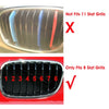 BMW 1 Series F20 F21 Grille Strip Kidney Cover (2012-2014)