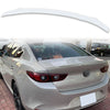 Mazda3 BP Sedan Snowflake White ABS Boot Spoiler (2019-2024)