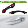 Hyundai Santa Fe 2019-2023 Gloss Black Exterior Door Handle Cover Trim