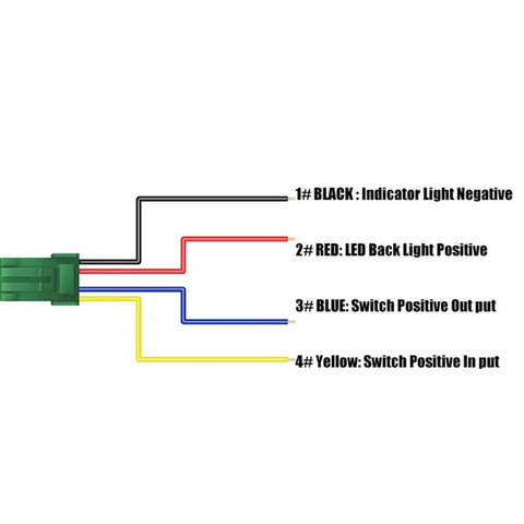 Holden Colorado, Isuzu D-MAX Parking Sensor Switch Button (2012-2023)