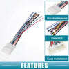 Nissan Set Car Stereo CD Player Radio Wiring Harness with Antenna Adapter