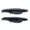Isuzu D-Max 2 x Front Left & Right Outer Door Handles Black (2006-2012)