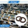 Oil Seal 55x80x10mm Seal Ring Rotary Shaft Seal FKM Rubber 2 x